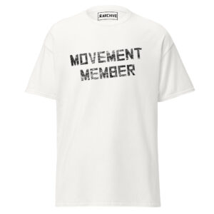White Movement Member T-Shirt